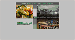 Desktop Screenshot of ambifoods.com
